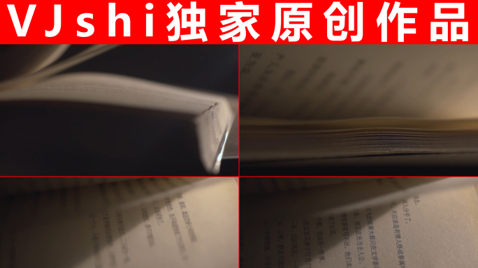 【原创】翻书慢动作实拍