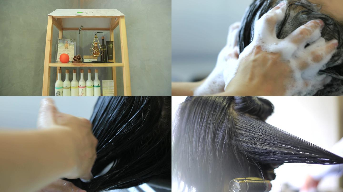 理发店、发型设计、洗头、理发、烫发