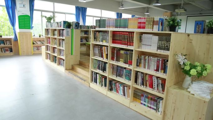 书屋图书馆书籍阅读室