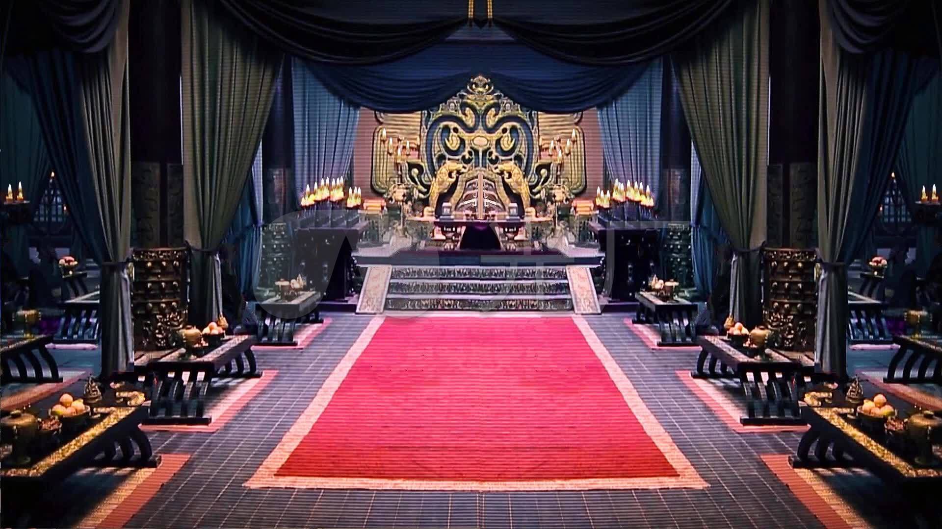 秦汉宫殿_1920x1080_高清视频素材下载(编号:3779348)_舞台背景_vj师