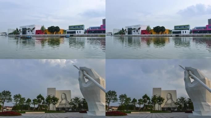 里水镇艺术河畔