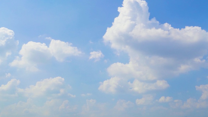 原创4K蓝天白云延时最佳天空合成素材背景