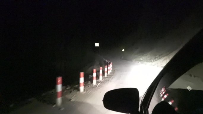 夜间林区公路