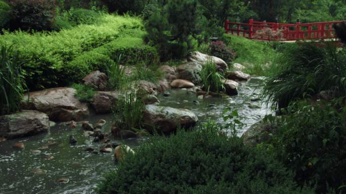 植物园园林自然山水景观