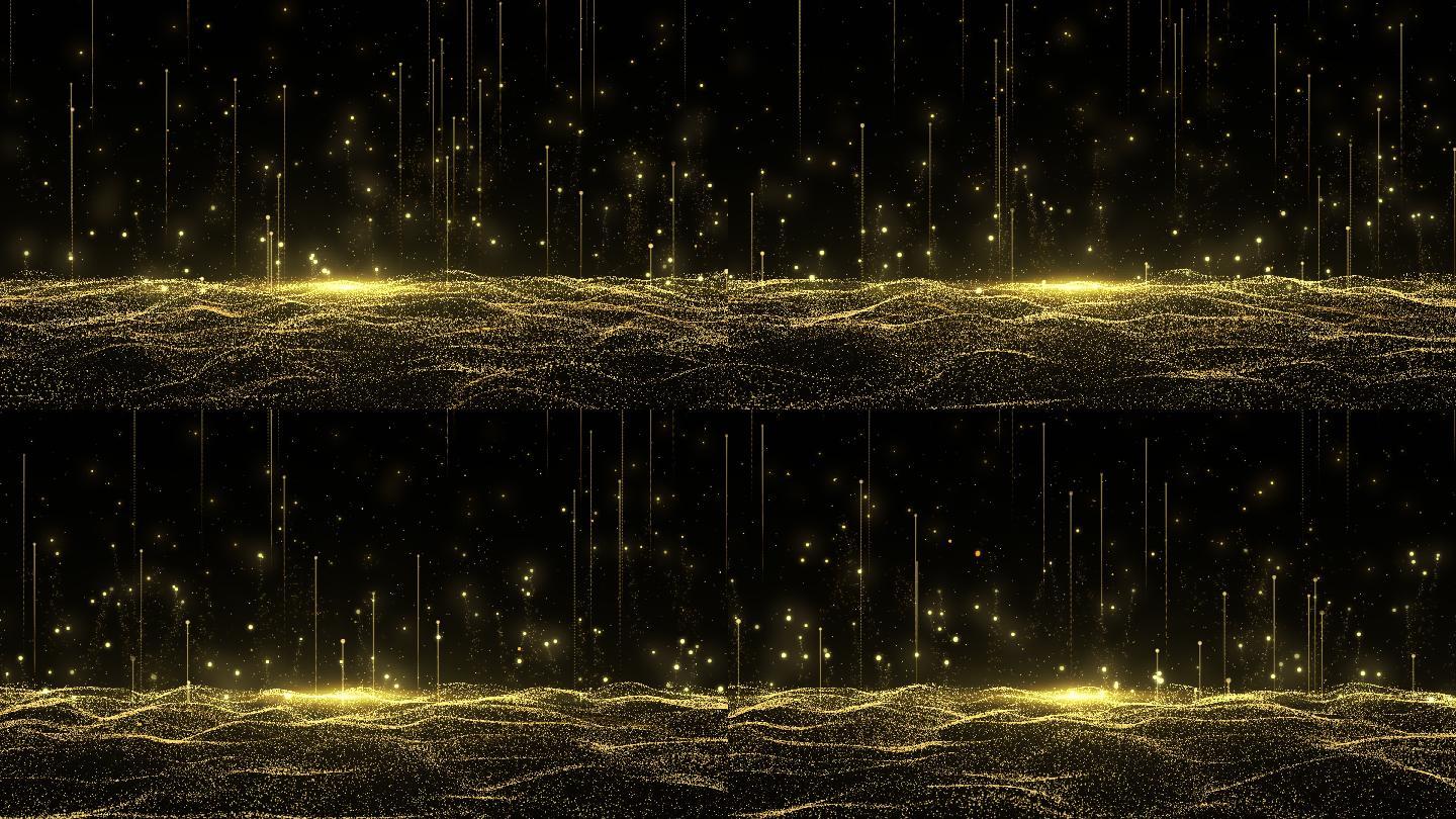 原创4K超清唯美粒子上升