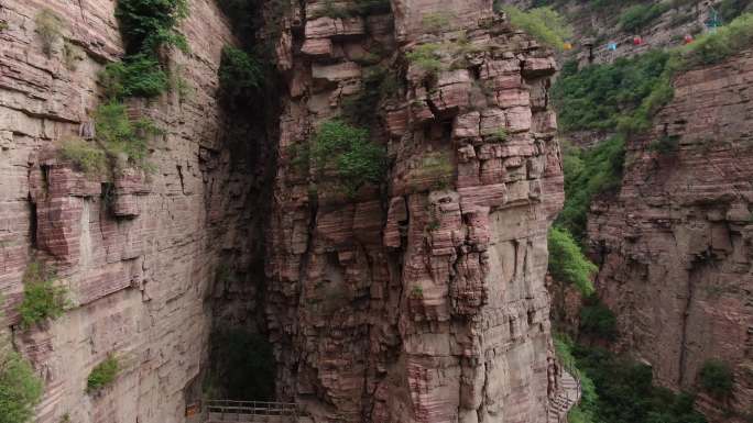 太行山峡谷航拍