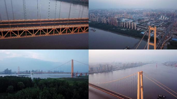 4K-2019最新杨泗港大桥航拍
