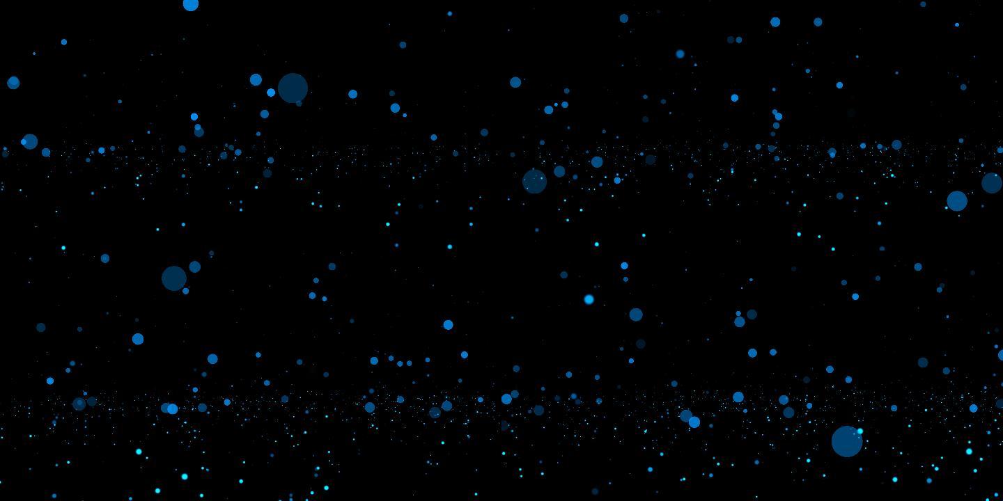 4K科技感蓝色粒子光斑背景素材