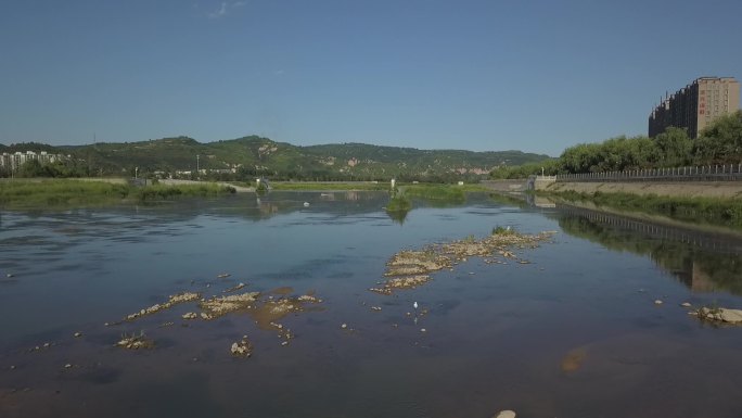 宝鸡陇县生态风光高清素材