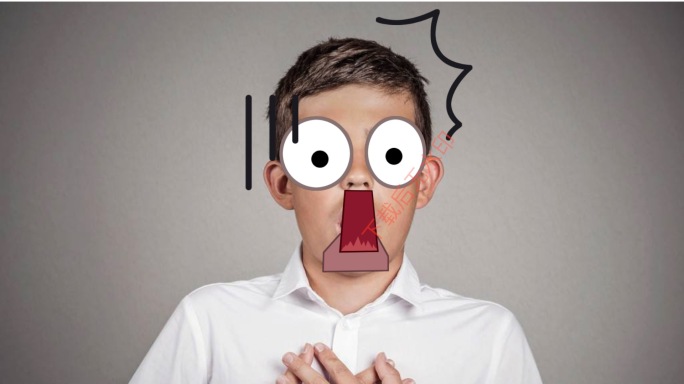 惊讶表情综艺特效