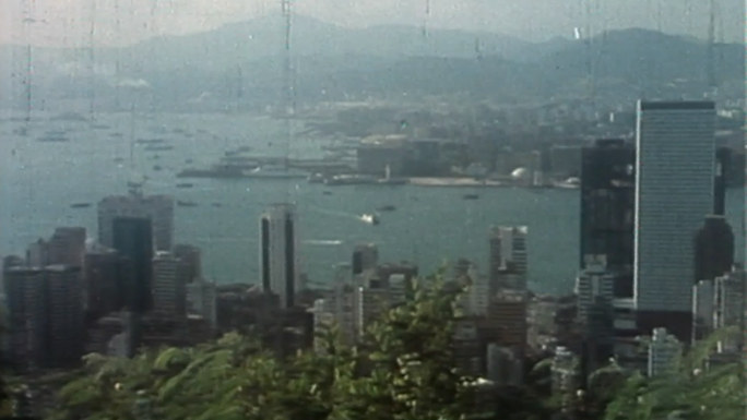 上世纪香港的空画面