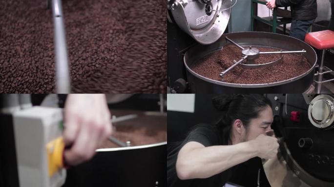 炒制咖啡豆