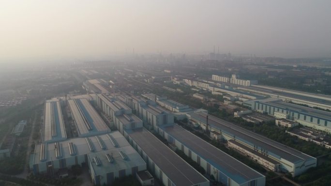 4K原素材-上海宝钢工业园区景观