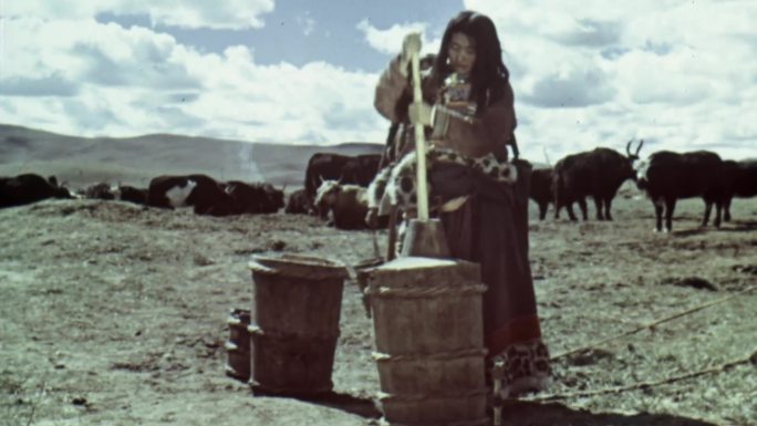 毛儿盖草原藏民生活