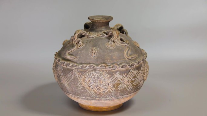 仰韶文化，4龙陶罐