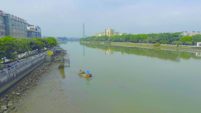 广州环卫河涌整治垃圾分类治水工程水质