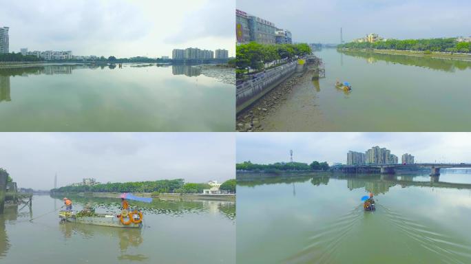 广州环卫河涌整治垃圾分类治水工程水质