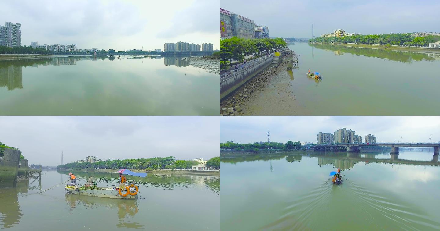 广州环卫河涌整治垃圾分类治水工程水质