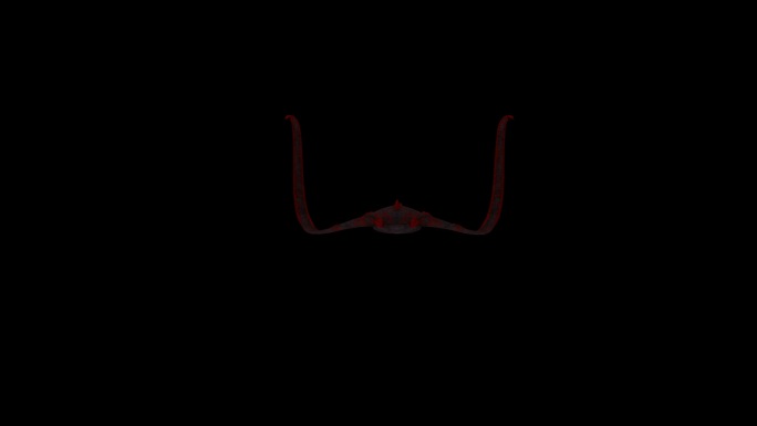 红蝙蝠鱼游泳动画(2)