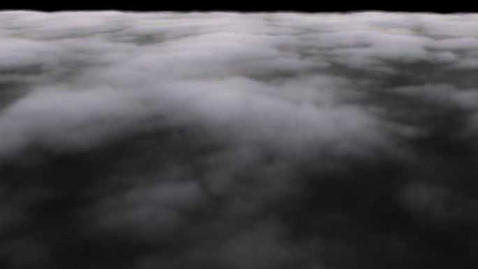 流动的白云动画-alpha通道（04号）