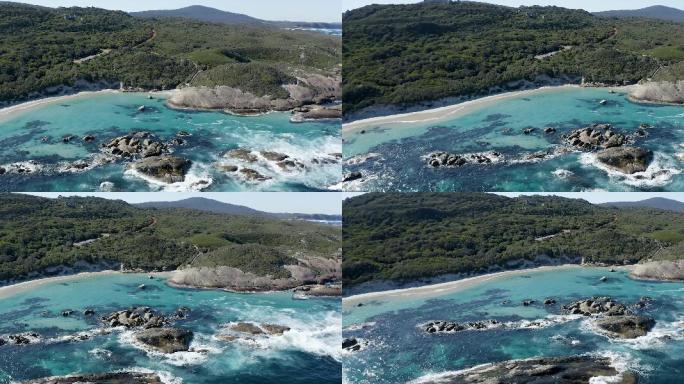 美丽的旅游海岛小岛高清视频素材