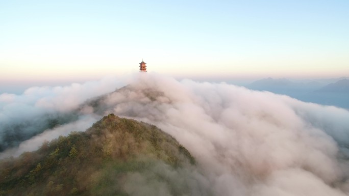 巴山大峡谷状元塔