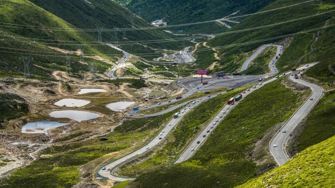 川藏线风光：折多山延时摄影