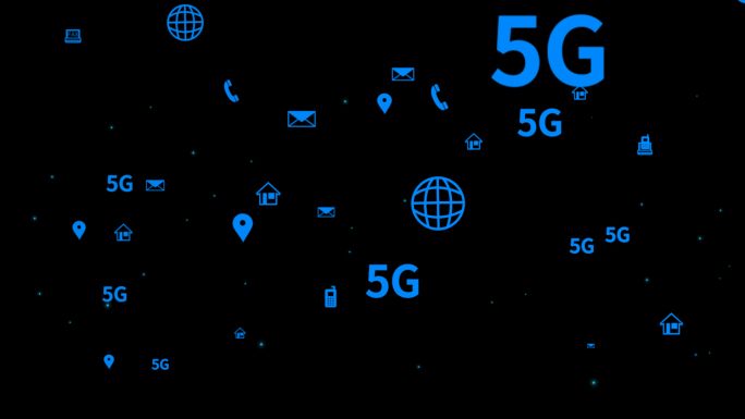 5g数据图标背景素材