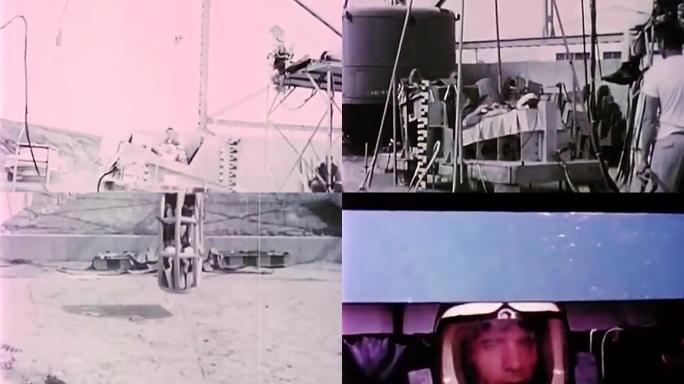 60年代美国宇航员训练