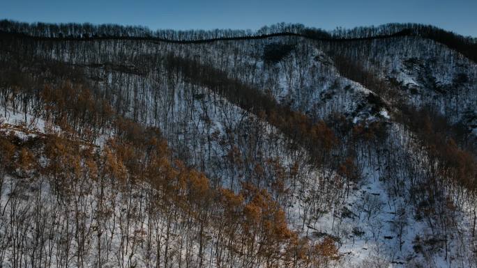 九仙山冬日雪景延时