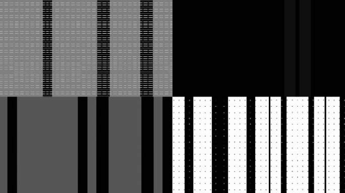 3K-酷炫-大屏大画面-简约-黑白几何线