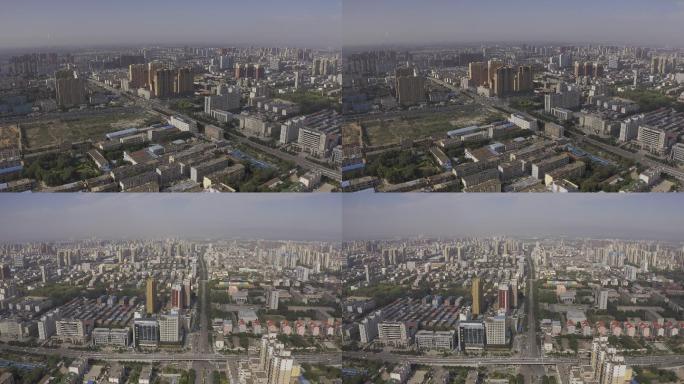 4K-原素材-晋中城市航拍