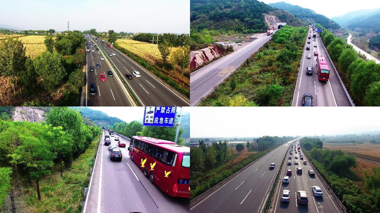 高速公路节假日高峰拥堵