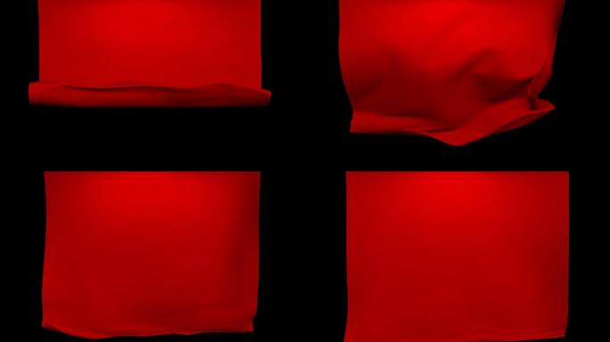 布料下坠（无阴影）