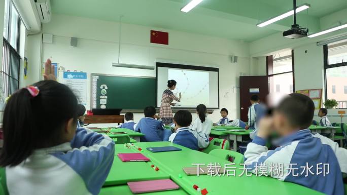 小学生上课翻转课堂IPAD平板电脑