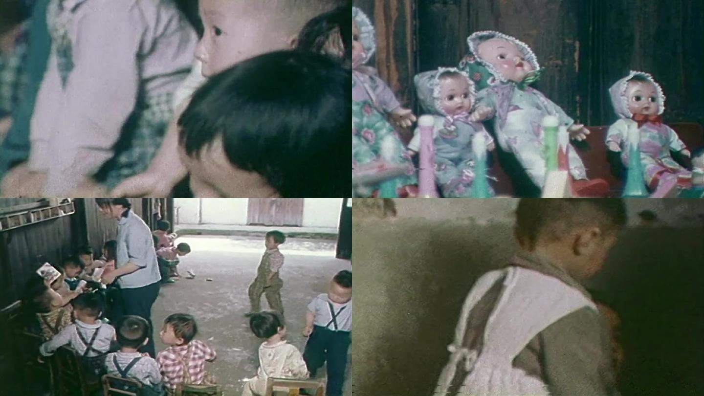 70年代农村学校幼儿园生活