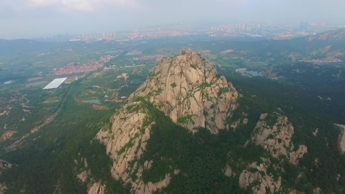 青岛市即墨区天柱山航拍