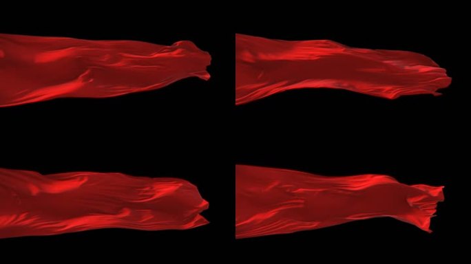 红绸飘扬通道（无缝循环）