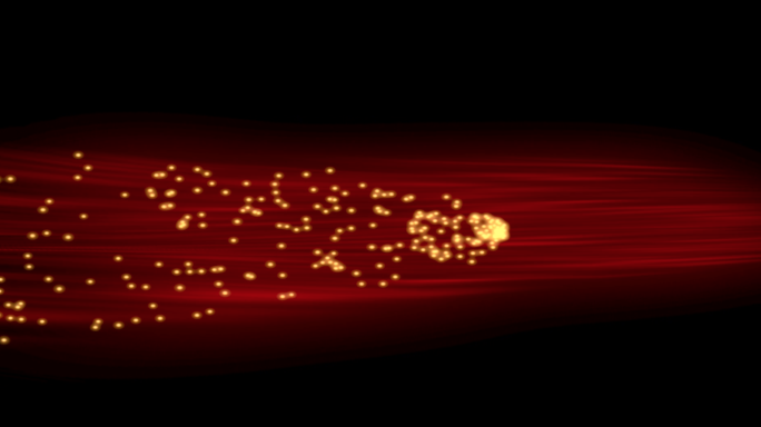 光效螺旋粒子素材合成1080p