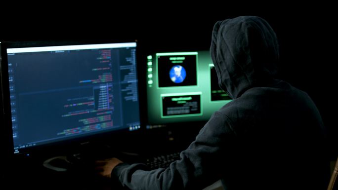 【4k】网络信息安全黑客远程窃取电脑数据