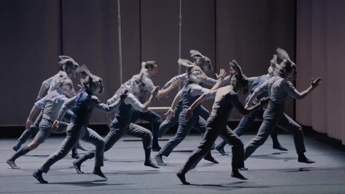 现代舞舞蹈艺术行为艺术舞台芭蕾