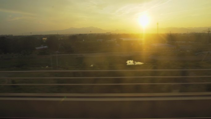 【原创】4K·复兴号高铁窗外景色
