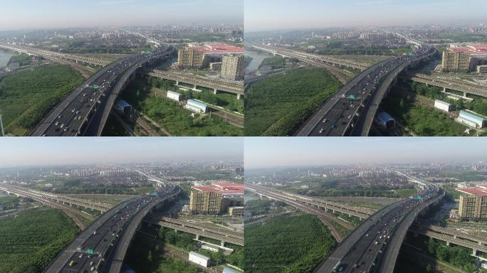 4K原素材-上海嘉闵高架桥