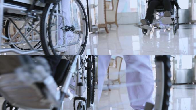 【原创】护士推轮椅