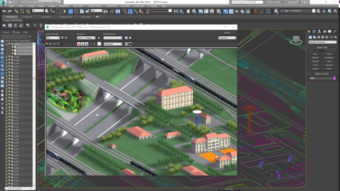 武汉北编组站3D模型