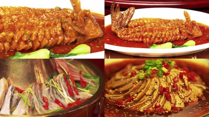 舌尖上的中国烤鸭红烧肉鸡汤春节宴会元旦
