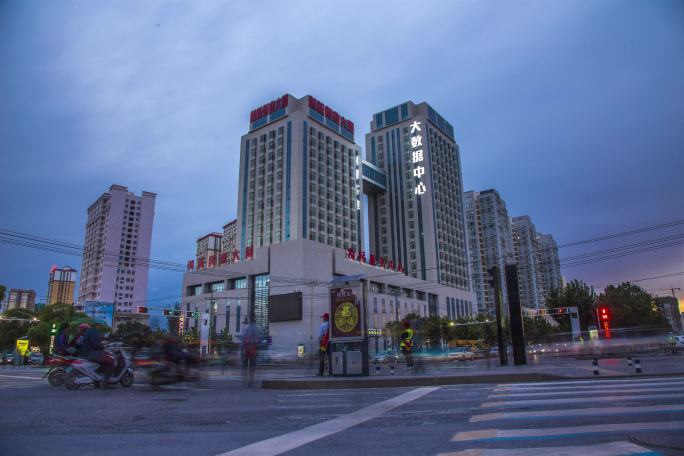 （原创·可商用）4K阿克苏市大数据中心