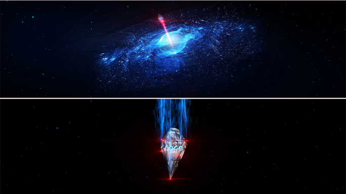 震撼晶体坠落大气倒计时