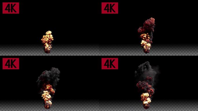 4K爆炸-3号带通道