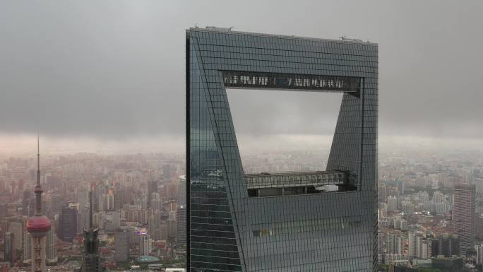 4K原素材-上海环球金融中心观光厅
